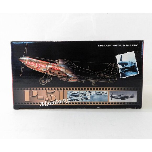 P-51 Mustang Diecast Model 1:48 Motor Max 76336 WWII Airplane Display - Picture 4 of 9